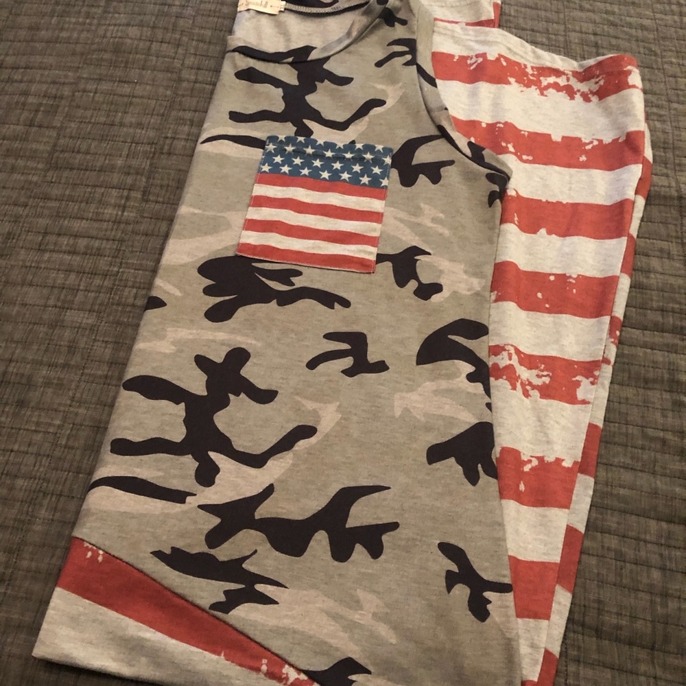 Camo and American flag 🇺🇸 Maxi Dress